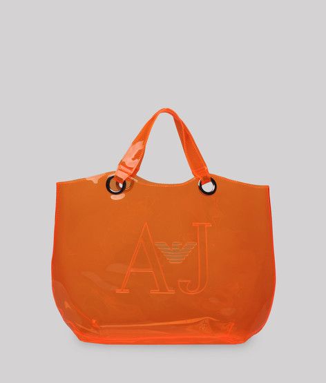 Bolsa Emporio Armani Laranja