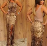 Vestido Animal Print